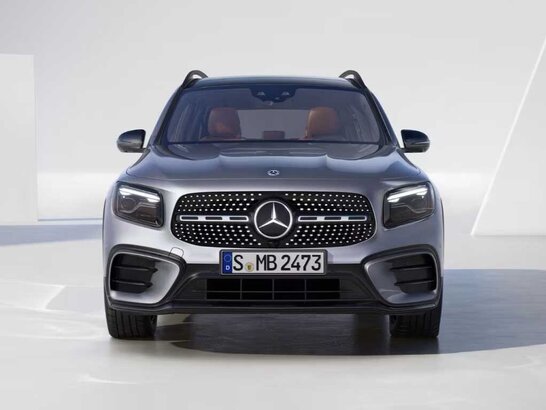 Das Front-Design des Mercedes-Benz GLB