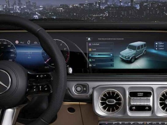 Das Interieur der brandneuen Mercedes-Benz G-Klasse