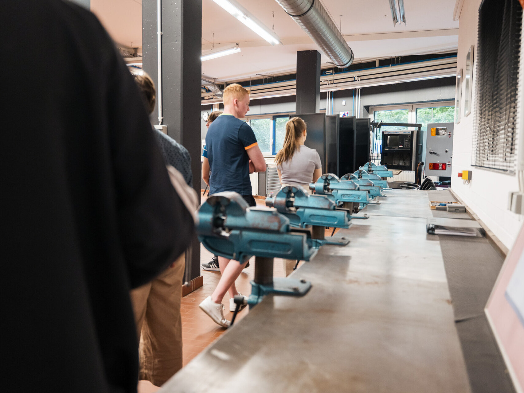 Nacht der Ausbildung in Leipzig im Autohaus