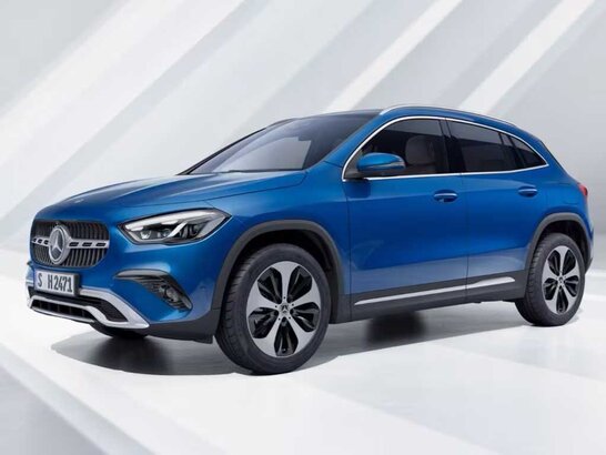 Beeindruckende Lackierung am Mercedes-Benz GLA