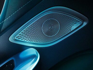 Burmester® 3D Surround-Soundsystem des Mercedes-Benz EQE SUV