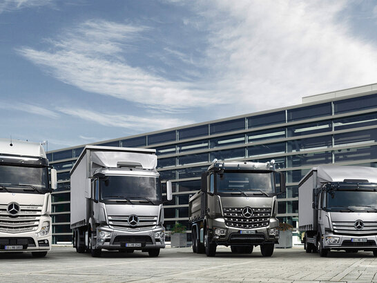 Mercedes-Benz Trucks Range