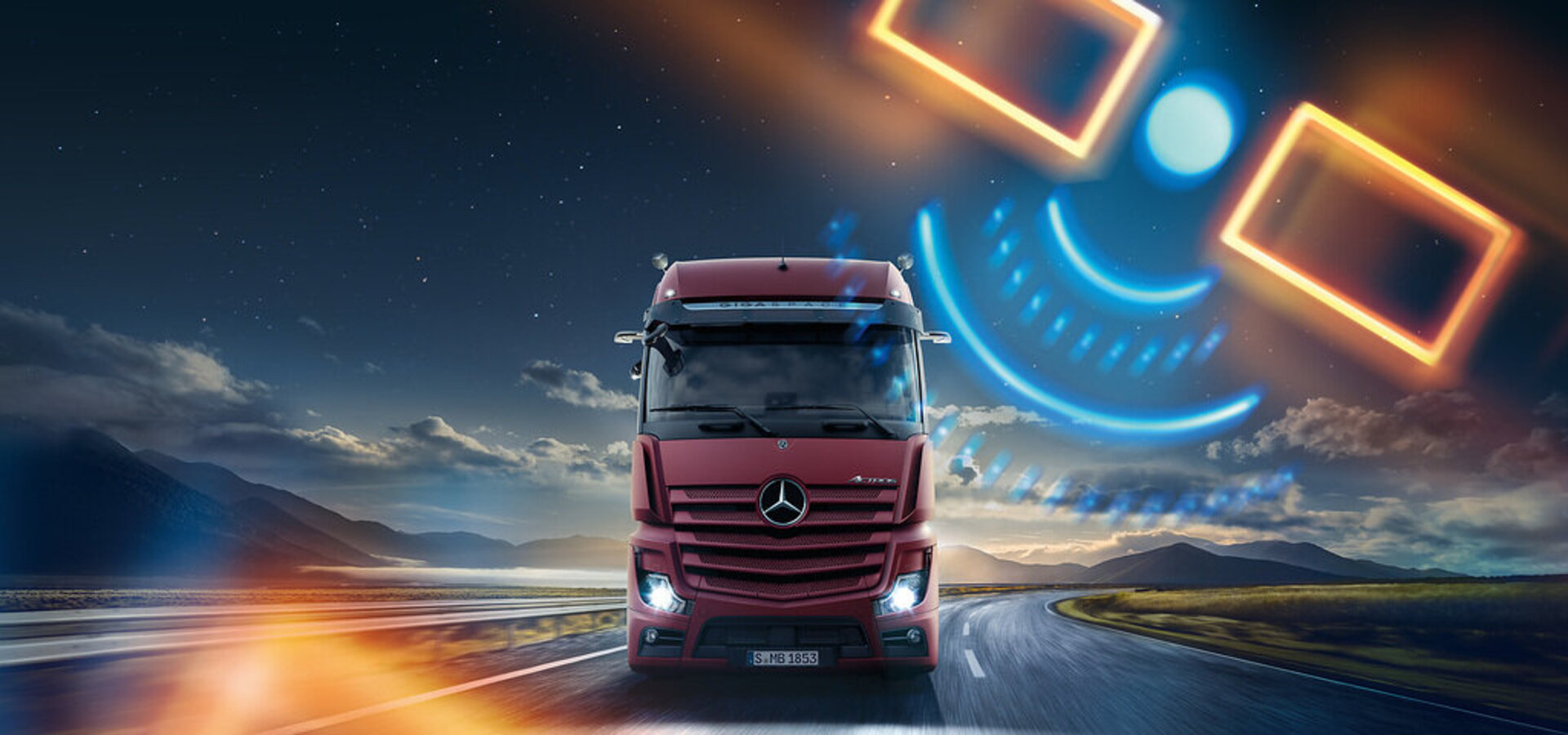 Stay Connected mit Mercedes-Benz Trucks