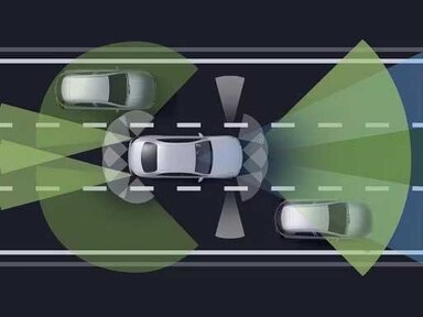 Fahrassistenz-Paket Plus des EQS SUV