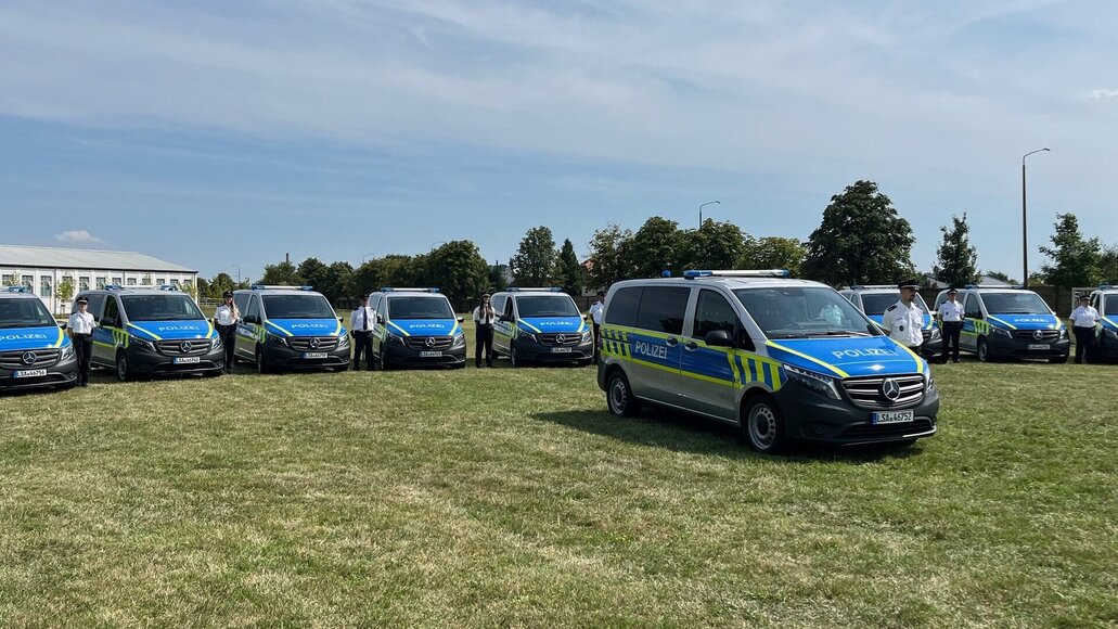 Neue Mercedes-Benz Vito für Polizei Sachsen-Anhalt