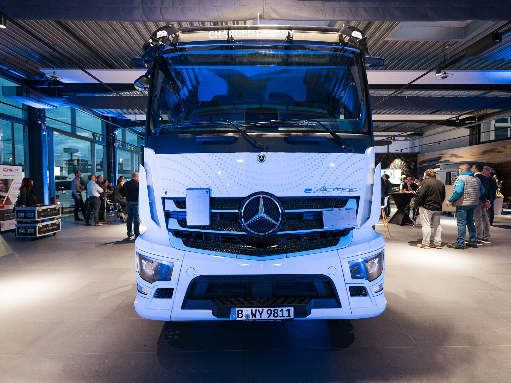 Elektromobilität Lkw Event - Mercedes-Benz Trucks