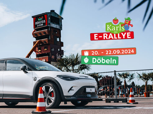 Karls E-Rallye mit smart