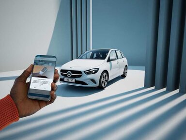 Digitale Extras der Mercedes-Benz B-Klasse