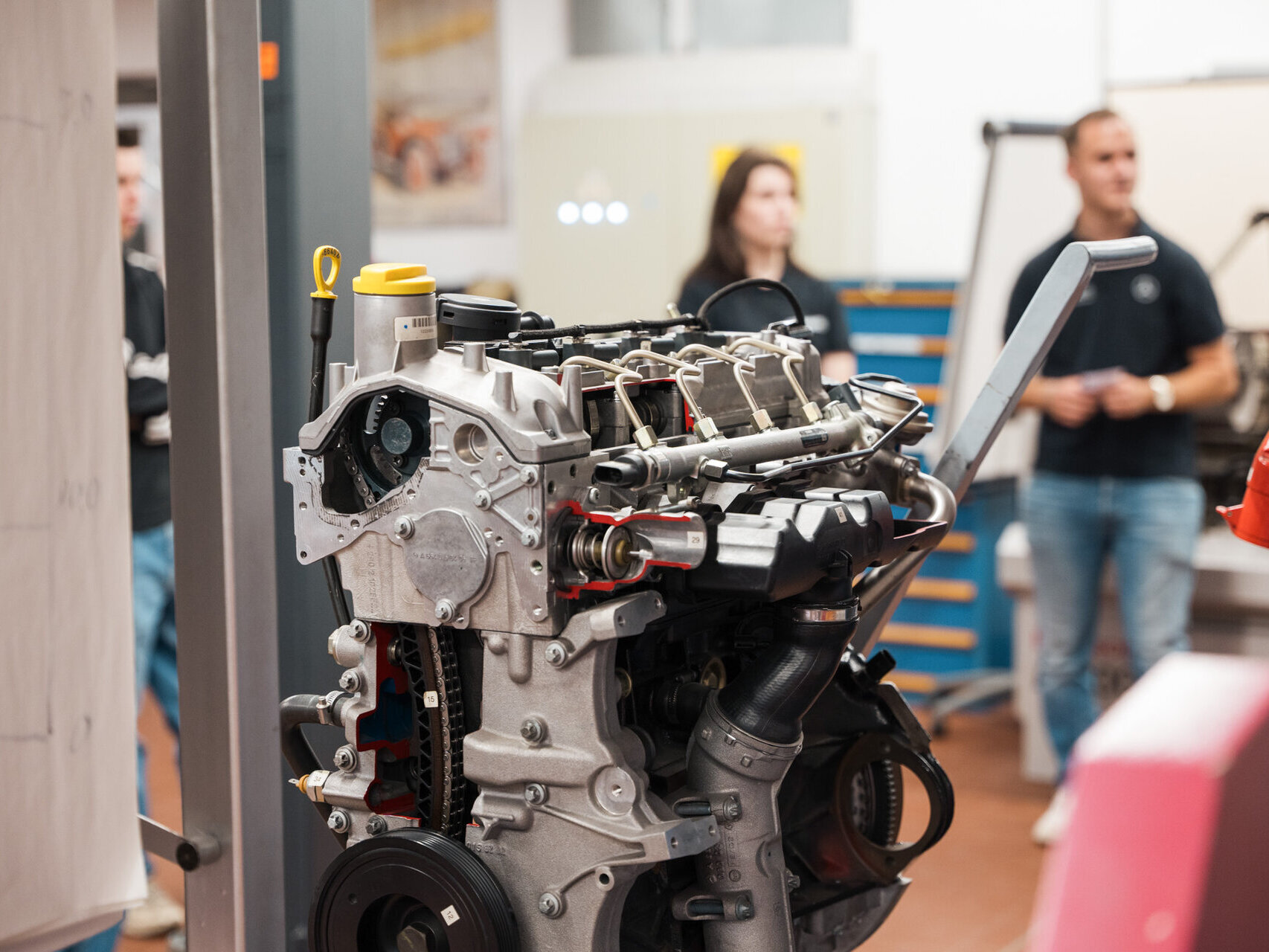 Nacht der Ausbildung in Leipzig im Autohaus