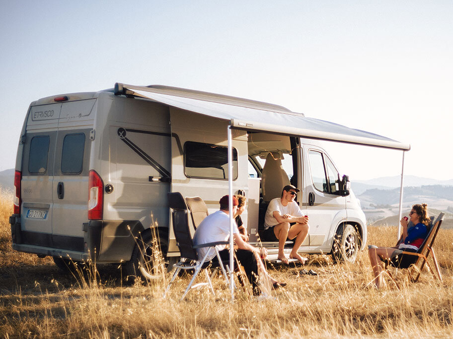 Etrusco Camper in der Natur