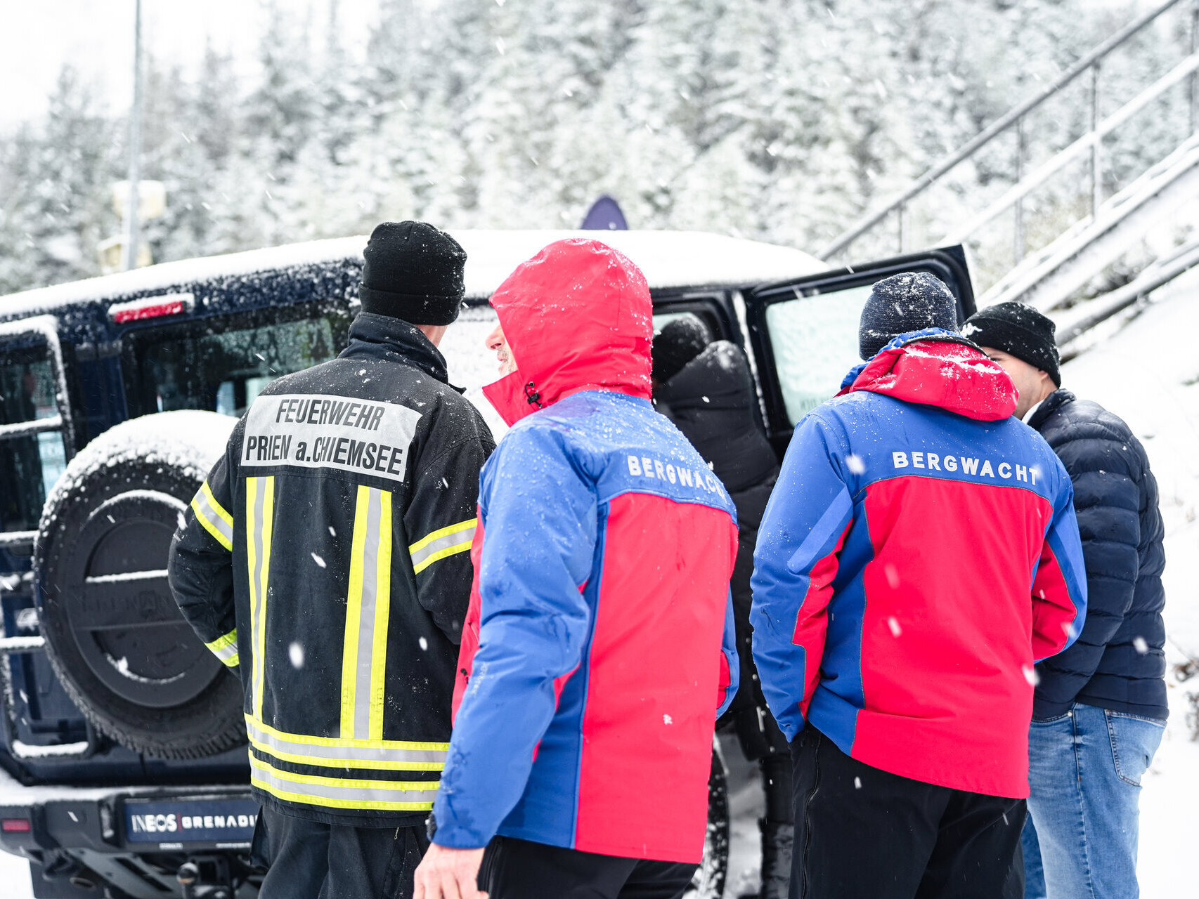 Treppenlauf Stairrun der Feuerwehr in Oberhof - Thüringen