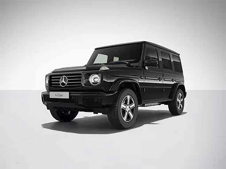 Die neue Mercedes-Benz G-Klasse in schwarz