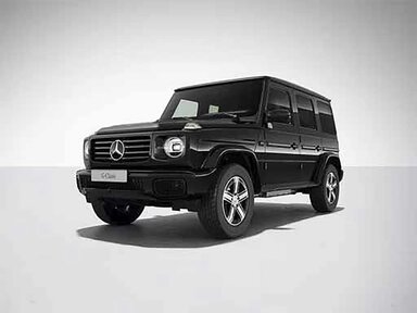 Die neue Mercedes-Benz G-Klasse in schwarz