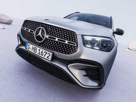 Das Front-Design des Mercedes-Benz GLE