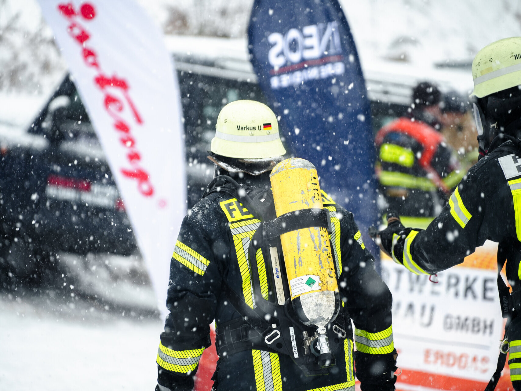 Treppenlauf Stairrun der Feuerwehr in Oberhof - Thüringen