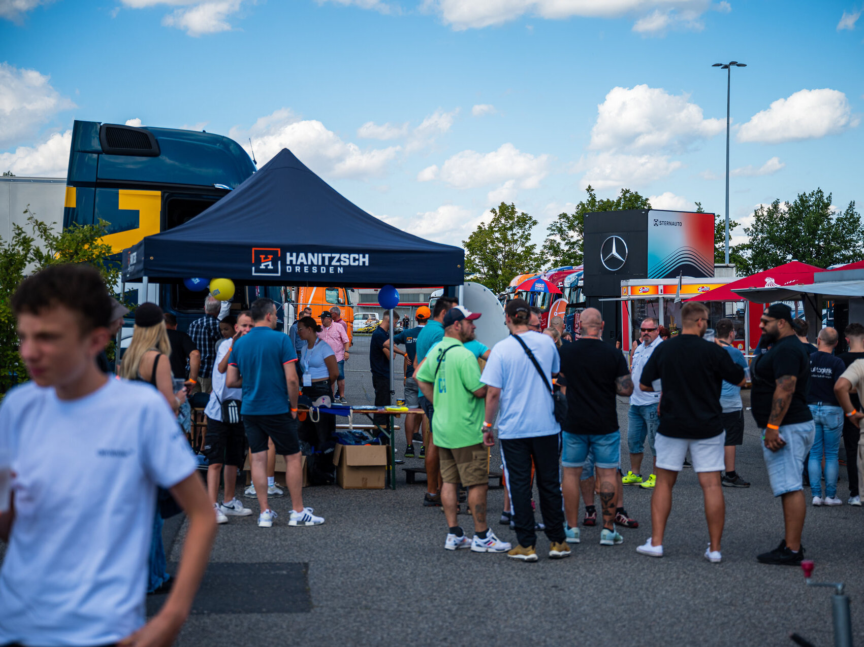 Impression Truckerfest Kesselsdorf Außengelände