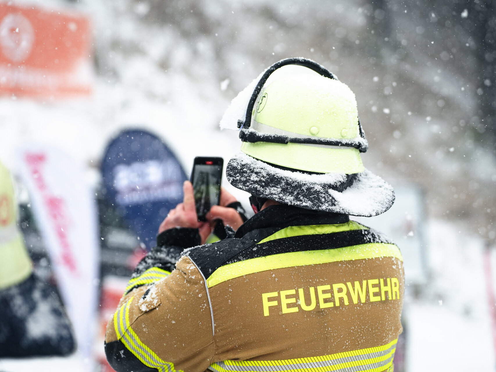 Treppenlauf Stairrun der Feuerwehr in Oberhof - Thüringen