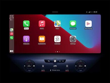 Smartphone Integration im EQS SUV