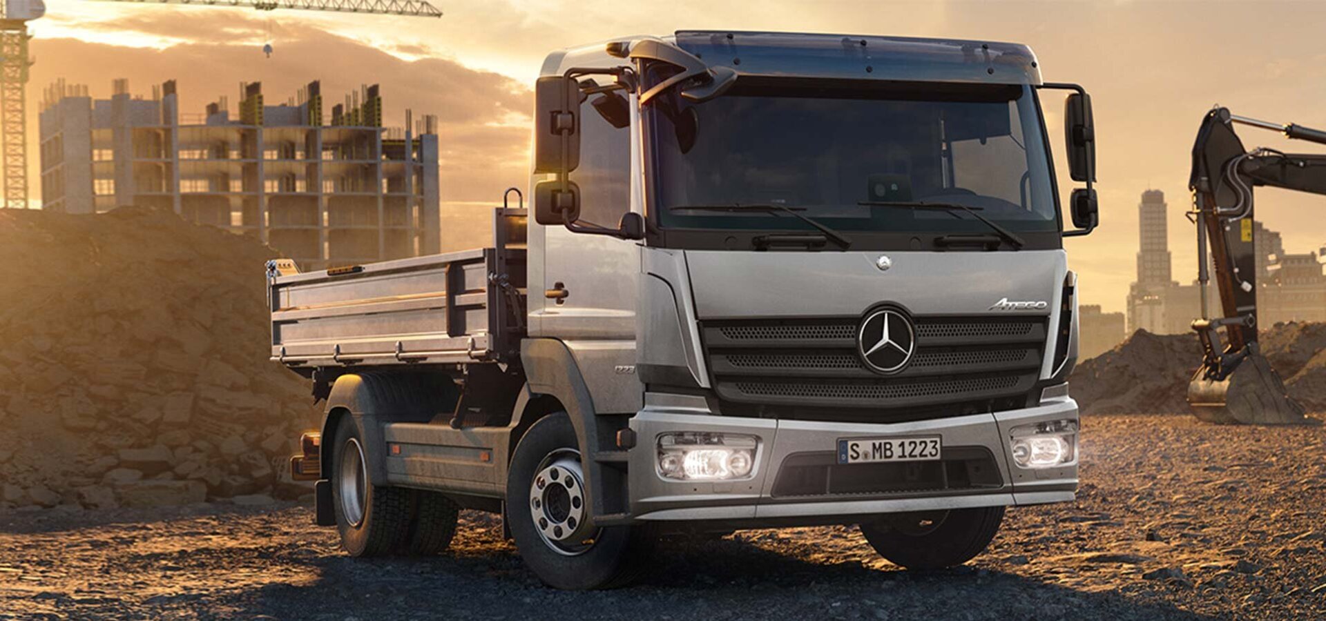 Mercedes-Benz Atego Baustellenverkehr