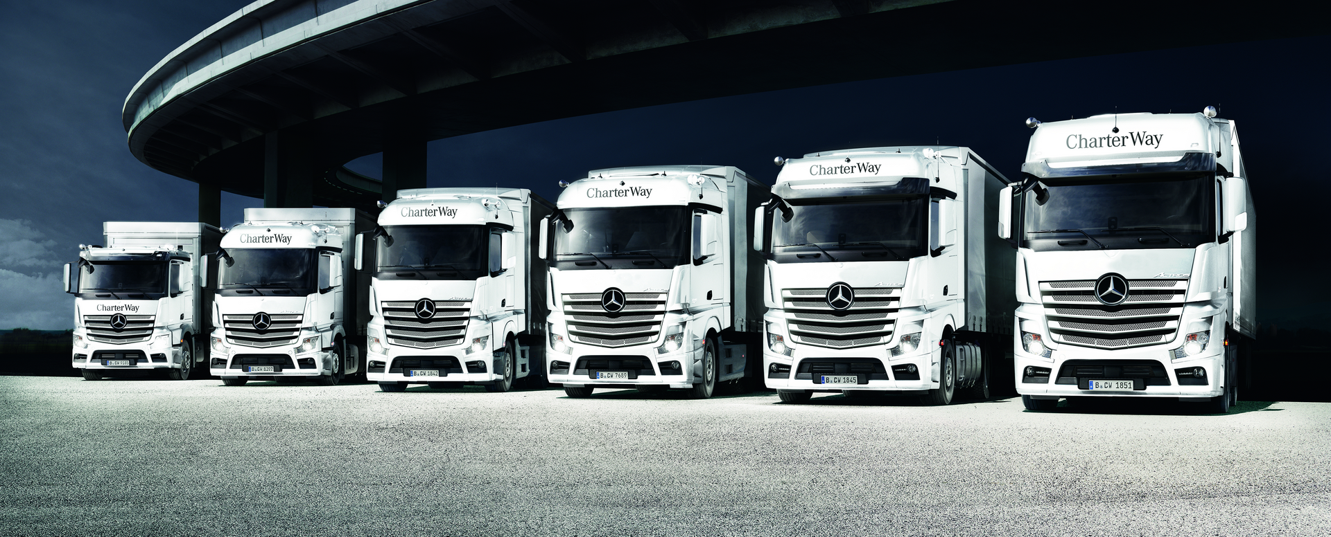 Mercedes-Benz Trucks CharterWay - Actros Flotte