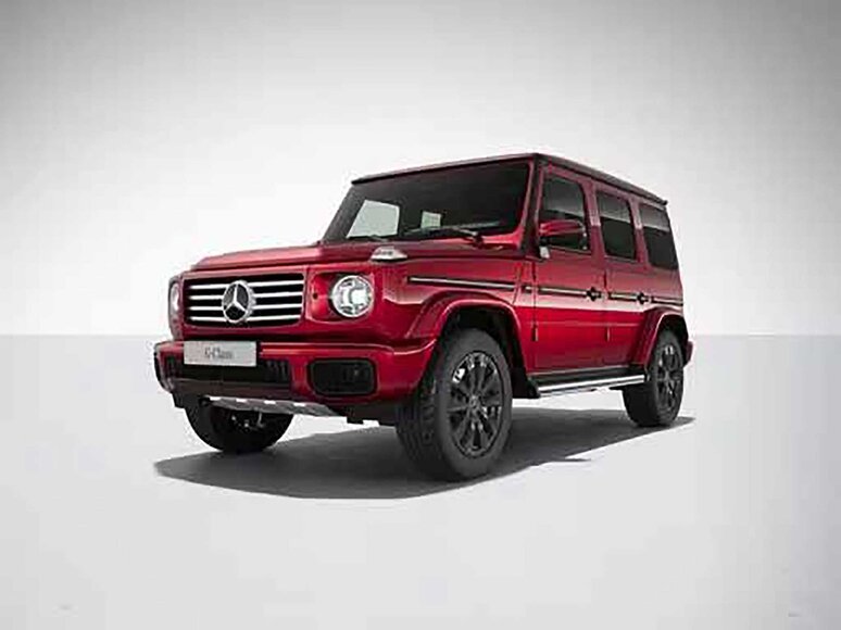 Ausstattungsvariante EXCLUSIVE Exterieur bei der Mercedes-Benz G-Klasse