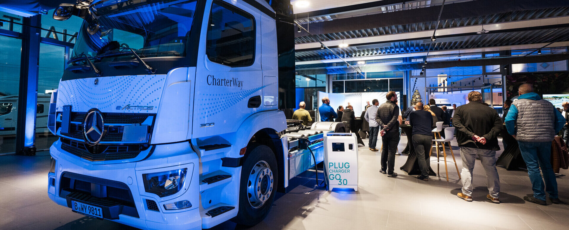 Elektromobilität Lkw Event - Mercedes-Benz Trucks