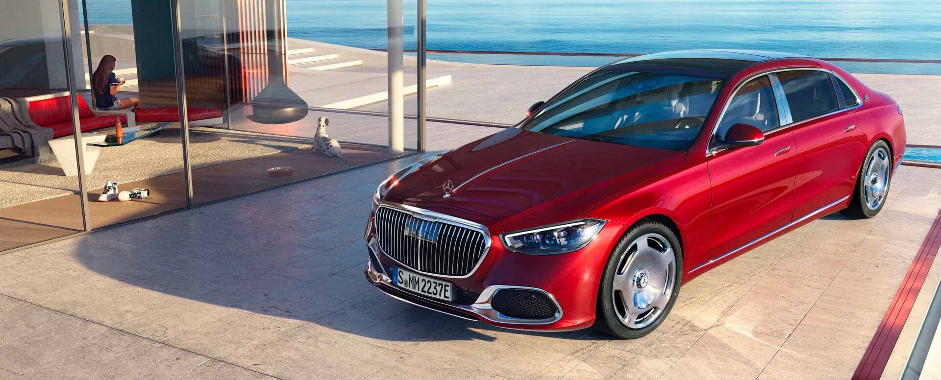 Der Mercedes-Maybach S 580 e Plug-in-Hybrid