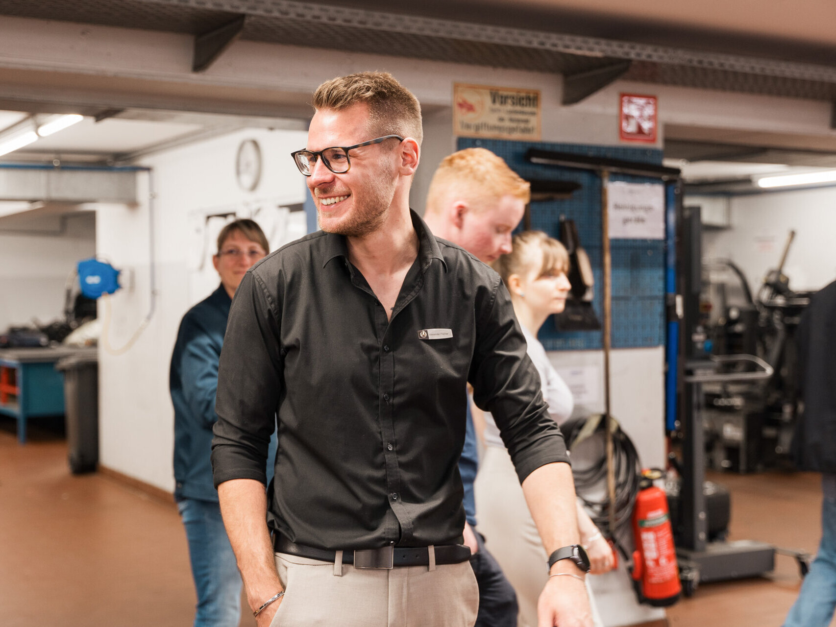 Nacht der Ausbildung in Leipzig im Autohaus