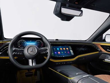 Das Interieur des E-Klasse T-Modells