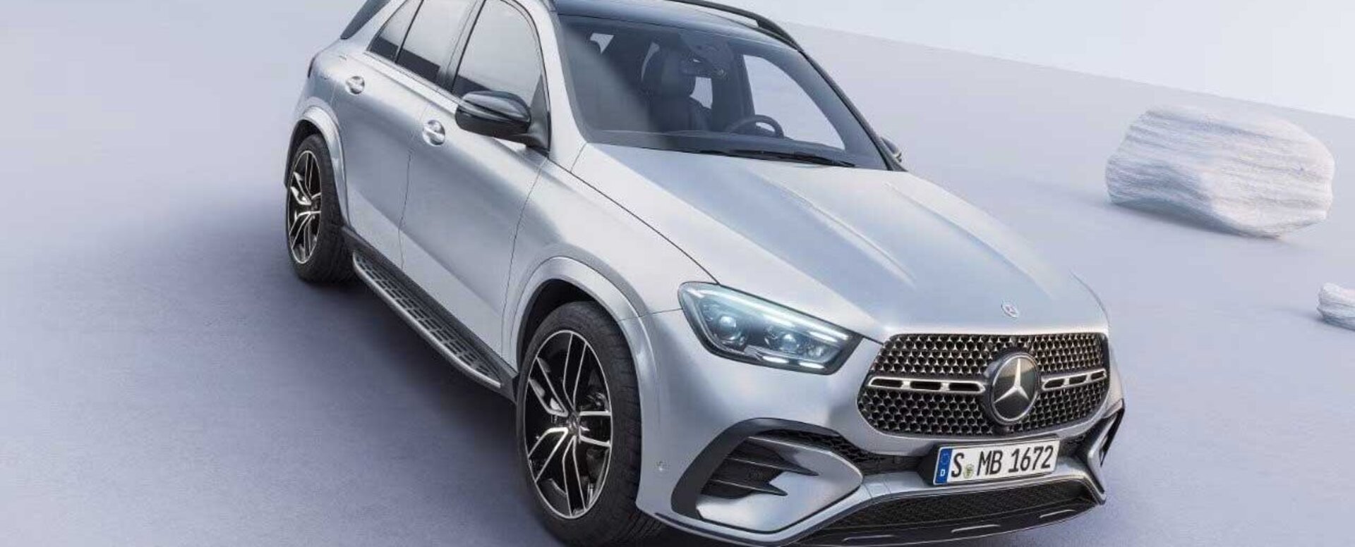 Das Exterieur des Mercedes-Benz GLE