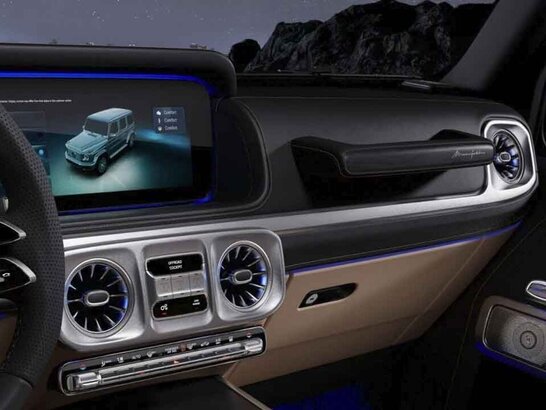 Das Interieur der brandneuen Mercedes-Benz G-Klasse