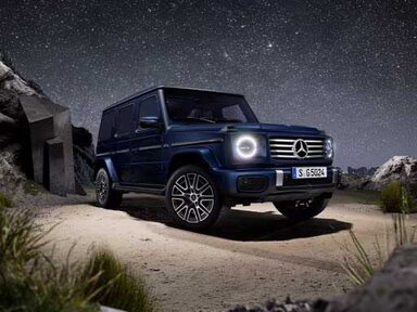 Federung mit adaptiver Dämpfungseinstellung der Mercedes-Benz G-Klasse