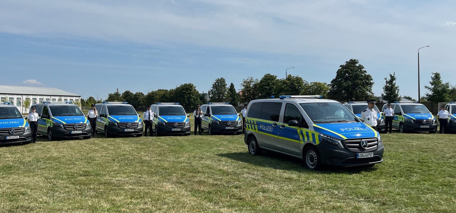 Neue Mercedes-Benz Vito für Polizei Sachsen-Anhalt