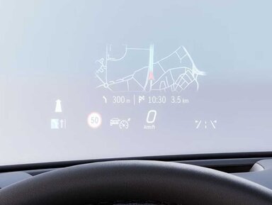 Das Head-up-Display im GLE Coupé