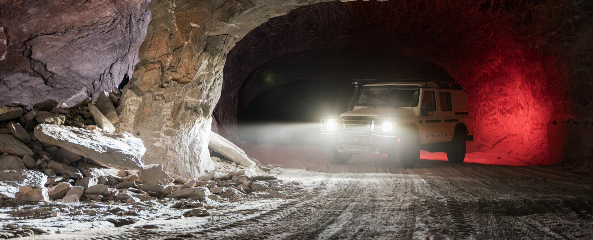 INEOS Grenadier und STERNAUTO im Kali Bergwerk Zielitz