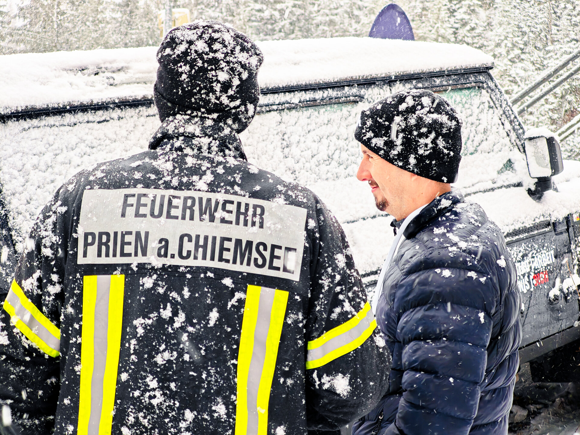 Treppenlauf Stairrun der Feuerwehr in Oberhof - Thüringen